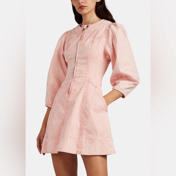 Ulla Johnson Dresses & Skirts - NWT Ulla Johnson Wilona Dress in Pink Acid Wash size 2